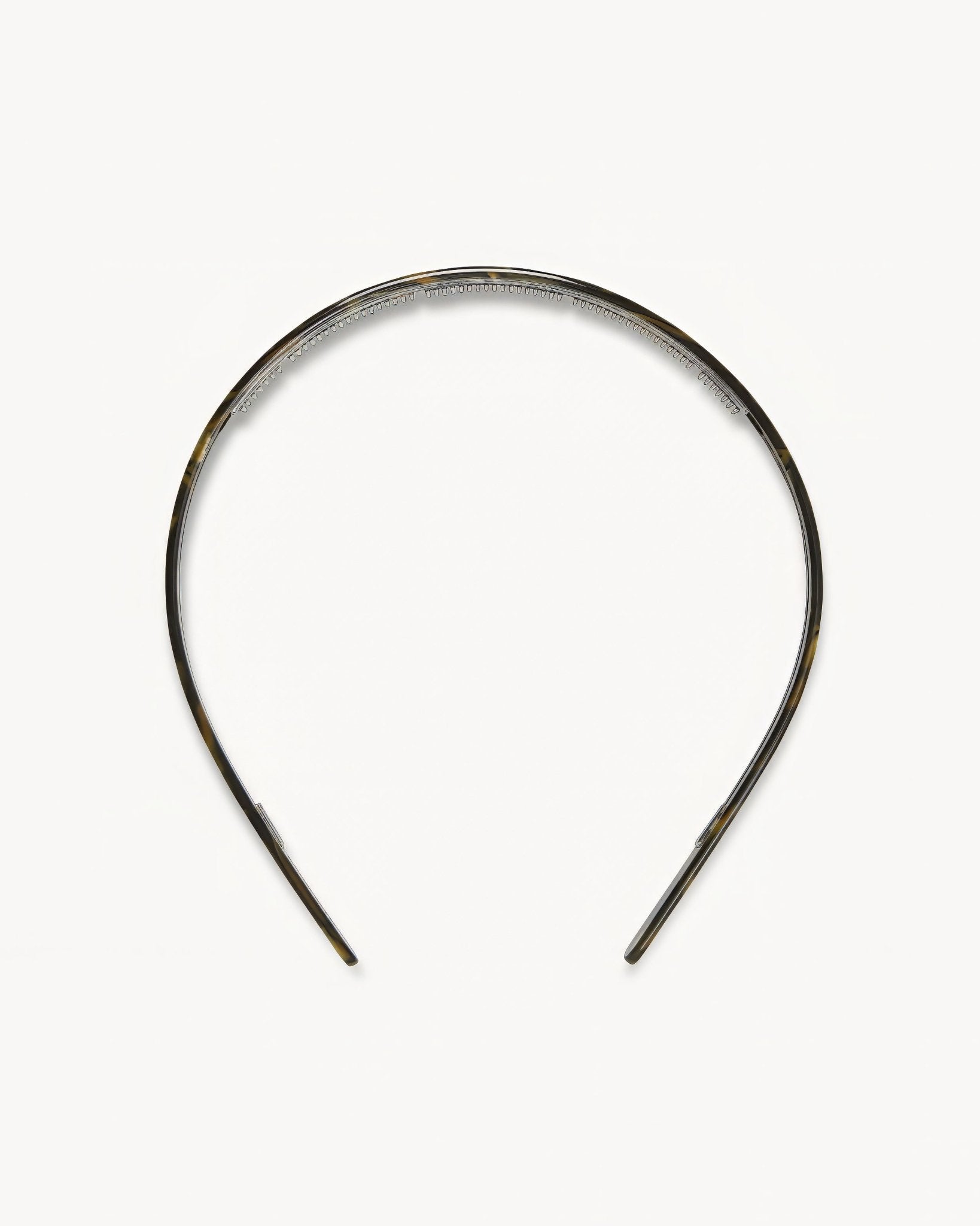 Wide Women's Headband in Midnight Horn
