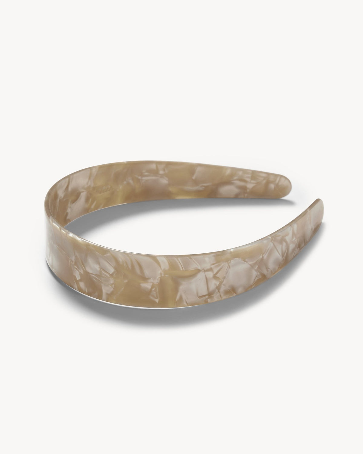 Wide Headband in Sand Shell - MACHETE